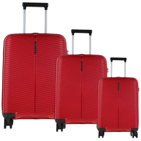 Valiză CCS 5224 Set 105l/ Burgundy photo 1 Valiză CCS 5224 Set 105l/ Burgundy photo 1