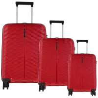 Valiză CCS 5224 Set 105l/ Burgundy