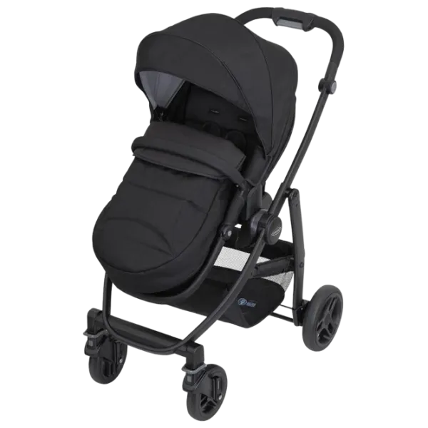 Детская коляска Graco EVO G6CL999BLCEU/ Черный photo 1 Детская коляска Graco EVO G6CL999BLCEU/ Черный photo 1