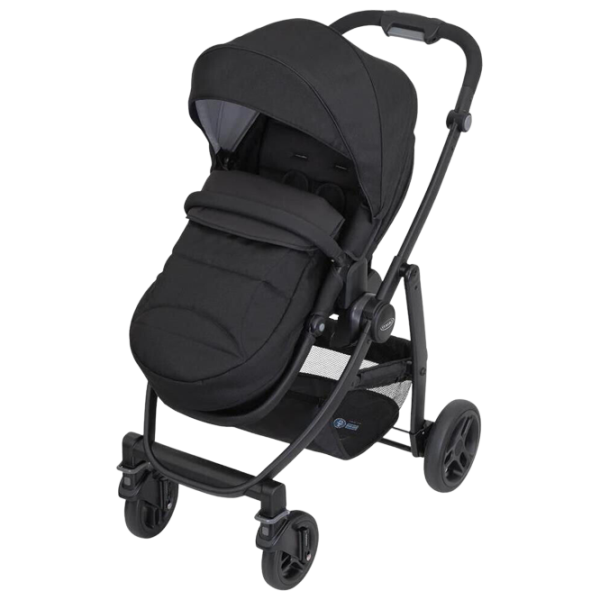 Детская коляска Graco EVO G6CL999BLCEU/ Черный photo 1 Детская коляска Graco EVO G6CL999BLCEU/ Черный photo 1