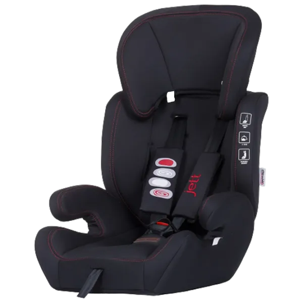 Детское автокресло Chipolino Jett (STKJ02201RA ) 9 месяцев - 11 лет/ 36 кг/ Черный photo 1