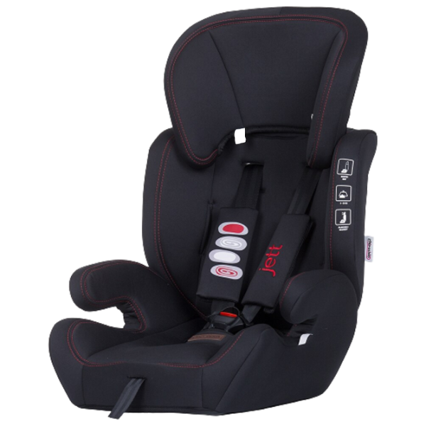 Детское автокресло Chipolino Jett (STKJ02201RA ) 9 месяцев - 11 лет/ 36 кг/ Черный photo 1