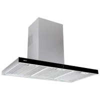 Вытяжка Teka DLH 1186 T Каминная/ Нержавеющая сталь/ Черный