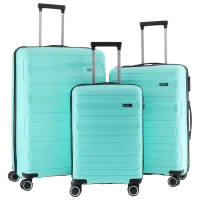 Valiză CCS 5225 Set 105l/ Water Green