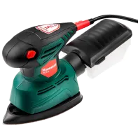 Шлифовальная машина Hammer DSM135 Вибрационная/ 135 Вт/ Зелёный