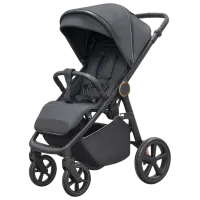 Cărucior pentru copil Carrello Unico 9913-1/ Dark Gray