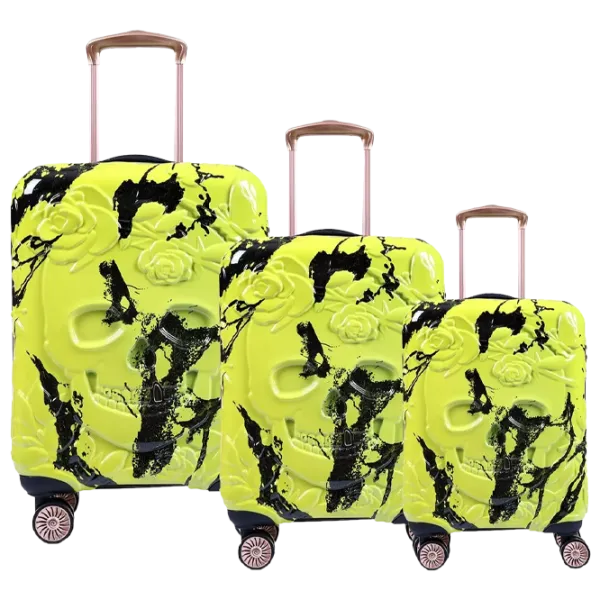 Чемодан CCS 5217 105л/ Черный Желтый photo 1 Чемодан CCS 5217 105л/ Черный Желтый photo 1