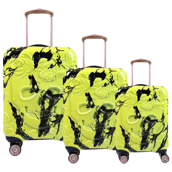 Чемодан CCS 5217 105л/ Черный Желтый photo 1 Чемодан CCS 5217 105л/ Черный Желтый photo 1