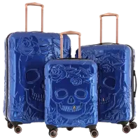 Чемодан CCS 5217 105л/ Синий