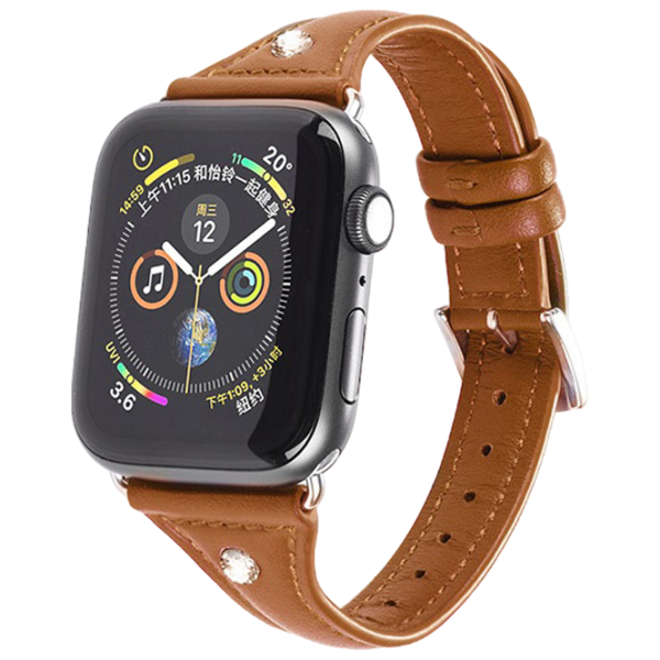 Ремень Apple Watch WB05 Кожа/ 40 мм/ Коричневый photo 1