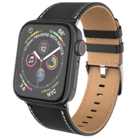 Ремень Apple Watch WB04 Duke Кожа/ 40 мм/ Черный