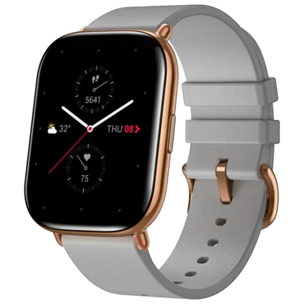 Умные часы Amazfit ZEPP E (square) 1.65"/ Moon Grey Золотой photo 1