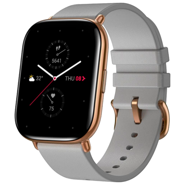 Умные часы Amazfit ZEPP E (square) 1.65"/ Moon Grey Золотой photo 1