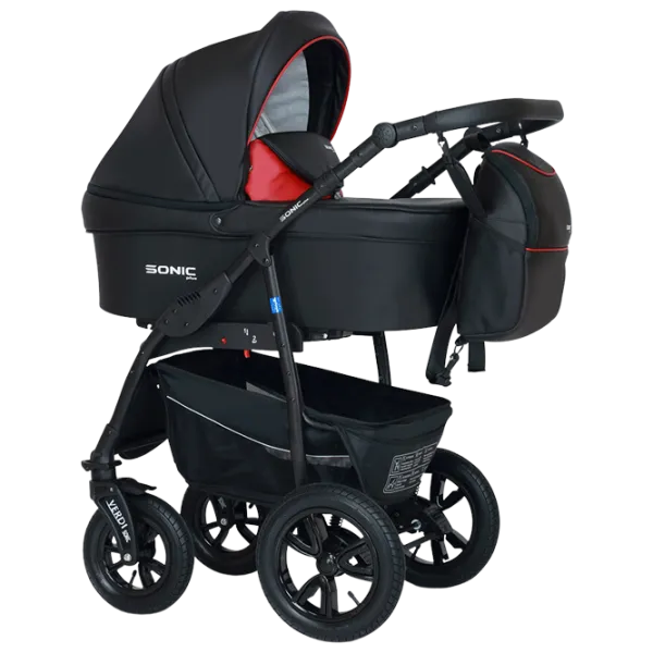Cărucior pentru copil Verdi Sonic Plus 3 in 1 NR1/ Black photo 1