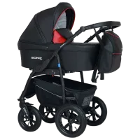 Cărucior pentru copil Verdi Sonic Plus 3 in 1 NR1/ Black