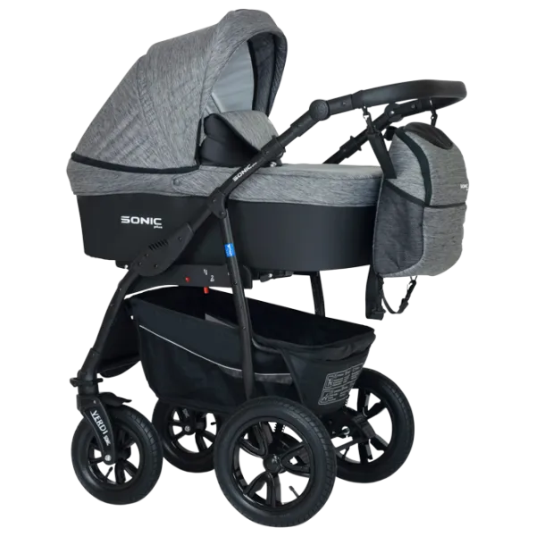 Cărucior pentru copil Verdi Sonic Plus 3 in 1 NR4/ Gray photo 1
