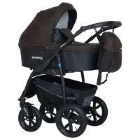 Cărucior pentru copil Verdi Sonic Plus 3 in 1 NR8/ Brown
