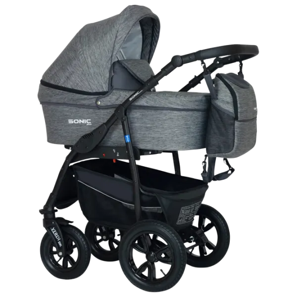 Cărucior pentru copil Verdi Sonic Plus 3 in 1 NR13/ Gray photo 1