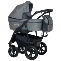 Детская коляска Verdi Sonic Plus 3 in 1 NR13/ Серый