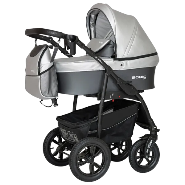 Детская коляска Verdi Sonic Plus Pro 3 in 1 NR2/ Серый photo 1
