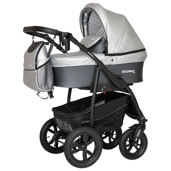 Детская коляска Verdi Sonic Plus Pro 3 in 1 NR2/ Серый photo 1