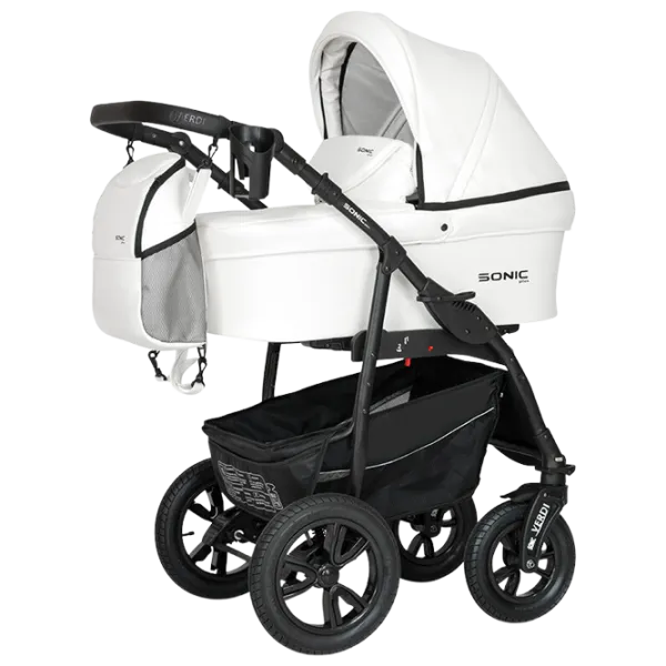Cărucior pentru copil Verdi Sonic Plus Pro 3 in 1 NR6/ White photo 1