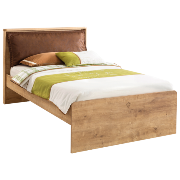 Детская кровать Cilek Mocha 100 x 200 см/ ЛДСП/ Натуральное дерево photo 1