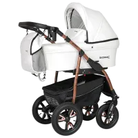 Детская коляска Verdi Sonic Plus Pro 3 in 1 NR C2/ Белый