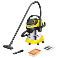 Промышленный пылесос KARCHER WD 5 S V-25/ 6/ 22 (1.628-350.0) 1100 Вт/ Желтый