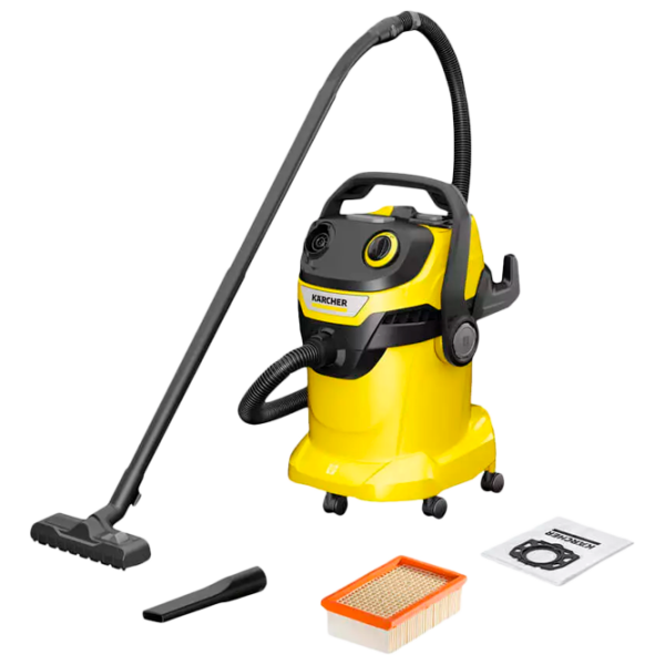 Промышленный пылесос KARCHER Karcher WD 5 V-25/ 6/ 22 (1.628-300.0) 1100 Вт/ Желтый photo 1