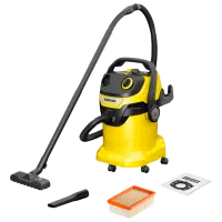 Промышленный пылесос KARCHER Karcher WD 5 V-25/ 6/ 22 (1.628-300.0) 1100 Вт/ Желтый