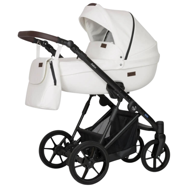 Детская коляска Verdi Aston 3 in 1 NR8/ Белый photo 1