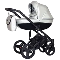 Cărucior pentru copil Verdi Mirage Limited 3 in 1 Silver/ Silver
