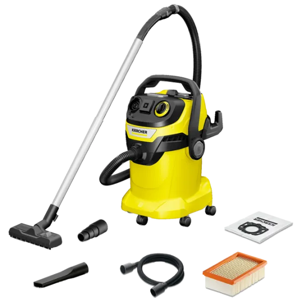 Aspirator industrial KARCHER WD 6 P V-25/ 8/ 22T (1.628-313.0) 1300 W/ Yellow photo 1