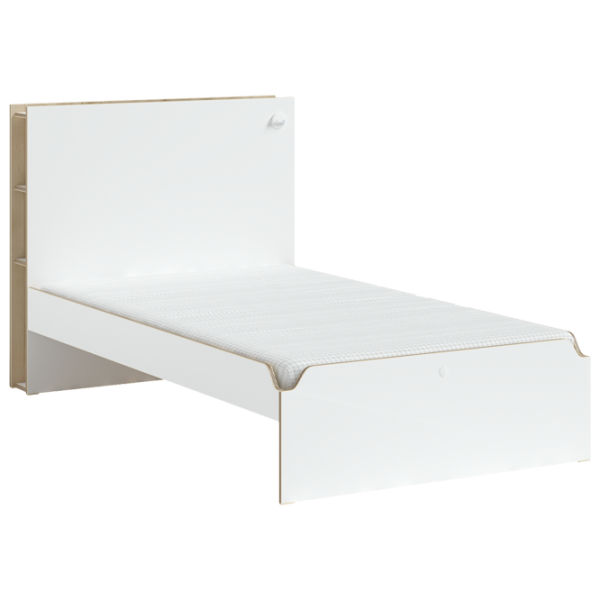 Кровать Cilek Modera 120 x 200 см/ ЛДСП/ Белый photo 1