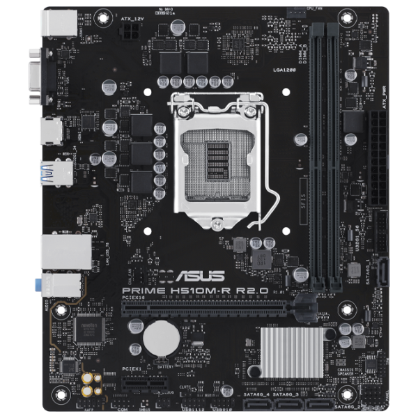 Материнская плата Asus PRIME H510M-R R2.0 micro ATX/ Intel H510 photo 1 Материнская плата Asus PRIME H510M-R R2.0 micro ATX/ Intel H510 photo 1