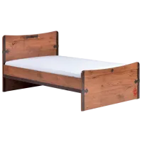 Детская кровать Cilek Pirate 120 x 200 см/ ЛДСП/ Коричневый
