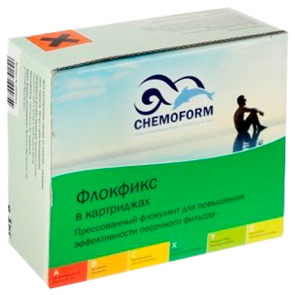 Cartuş Chemoform Flockfix comprimate/ pentru apa tulbure/ 125 g photo 1