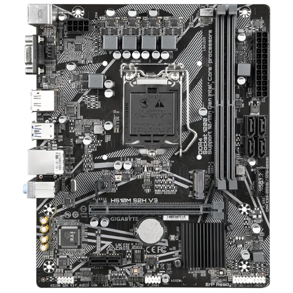 Placă de bază Gigabyte H510M S2H V3 mATX/ Intel H510 photo 1