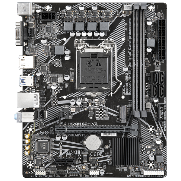 Placă de bază Gigabyte H510M S2H V3 mATX/ Intel H510 photo 1