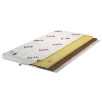 Topper Evita Ergo Flexy 200 x 90 cm / 7 cm / Fibră de cocos