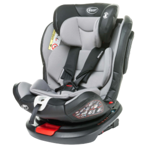 Детское автокресло 4Baby Roto - Fix  0 месяцев - 6 лет / 36 кг / Серый photo 1 Детское автокресло 4Baby Roto - Fix  0 месяцев - 6 лет / 36 кг / Серый photo 1