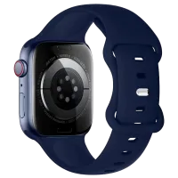 Ремешок Apple Watch iWatch WA15 Flexible Силикон/
38, 40, 41 мм / Песочный Powder