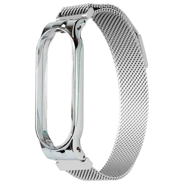 Ремень Mi Band 5 Milanese Металл/ Серебристый photo 1