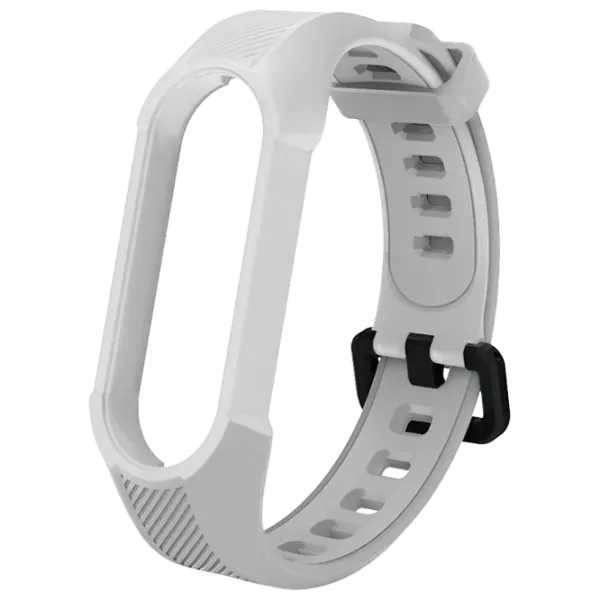Ремень Mi Band 5 Силикон/ Серый photo 1