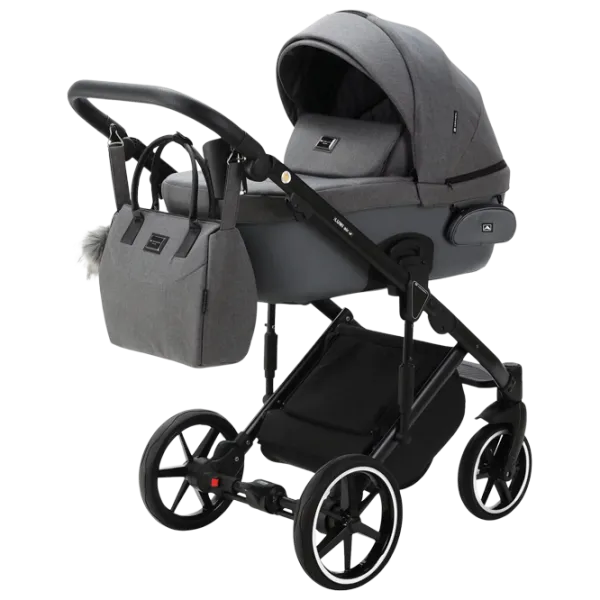 Cărucior pentru copil Adamex Lumi Air Lux PS-108/ Gray photo 1