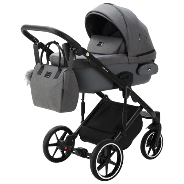 Cărucior pentru copil Adamex Lumi Air Lux PS-108/ Gray photo 1