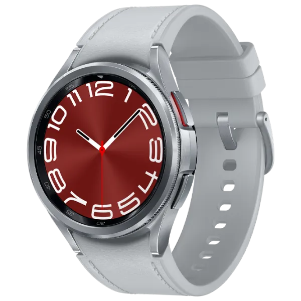 Умные часы Samsung Galaxy Watch6 Classic  1.3" / 43 мм / Серебряный - Белый / R950 photo 1