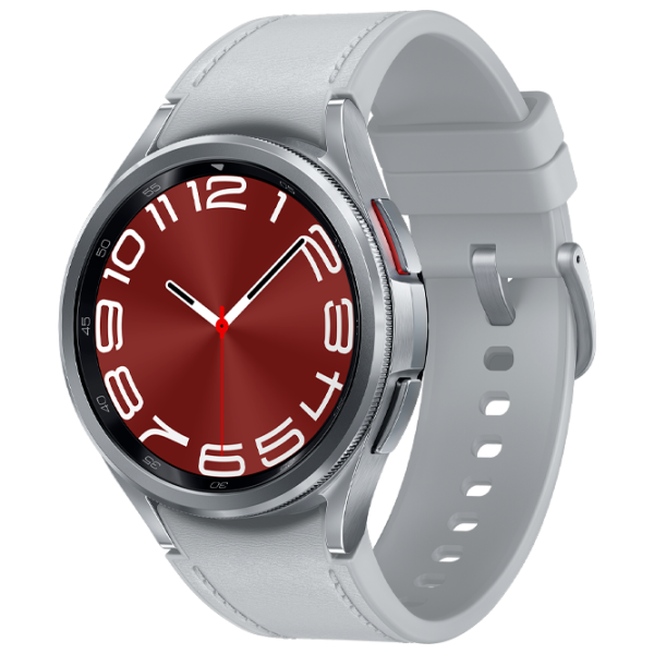 Умные часы Samsung Galaxy Watch6 Classic  1.3" / 43 мм / Серебряный - Белый / R950 photo 1