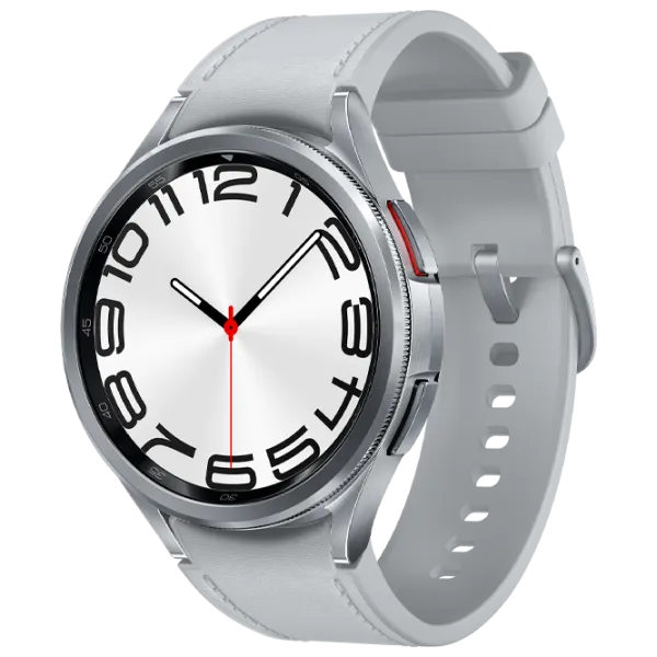 Умные часы Samsung Galaxy Watch6 Classic  1.5" / 47 мм / Серебряный - Белый / R960 photo 1